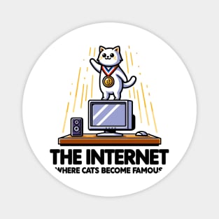 The Internet Where Cats Become Famous Magnet